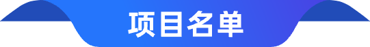 項(xiàng)目名單